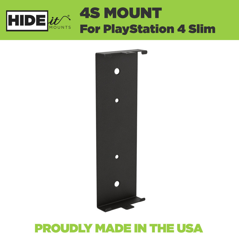HIDEitMountsInc PlayStation 4 Slim Wall Mount Bracket & Reviews Wayfair